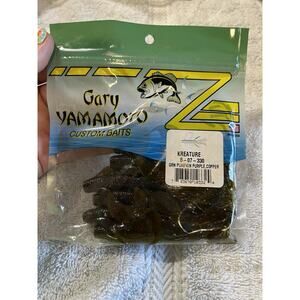 Gary Yamamoto Kreature 4 inch Creature Bait 7 pack Purple Copper